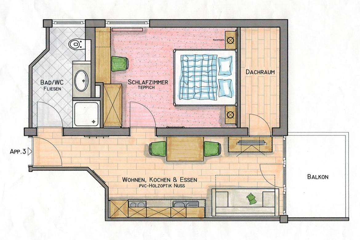 Gaestehaus Trixl Apartment Zell am See